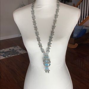 Vintage Navajo Safety Pins Necklace